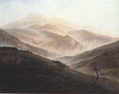 Caspar David Friedrich Memory of the Riesengebirge (mk10) France oil painting art